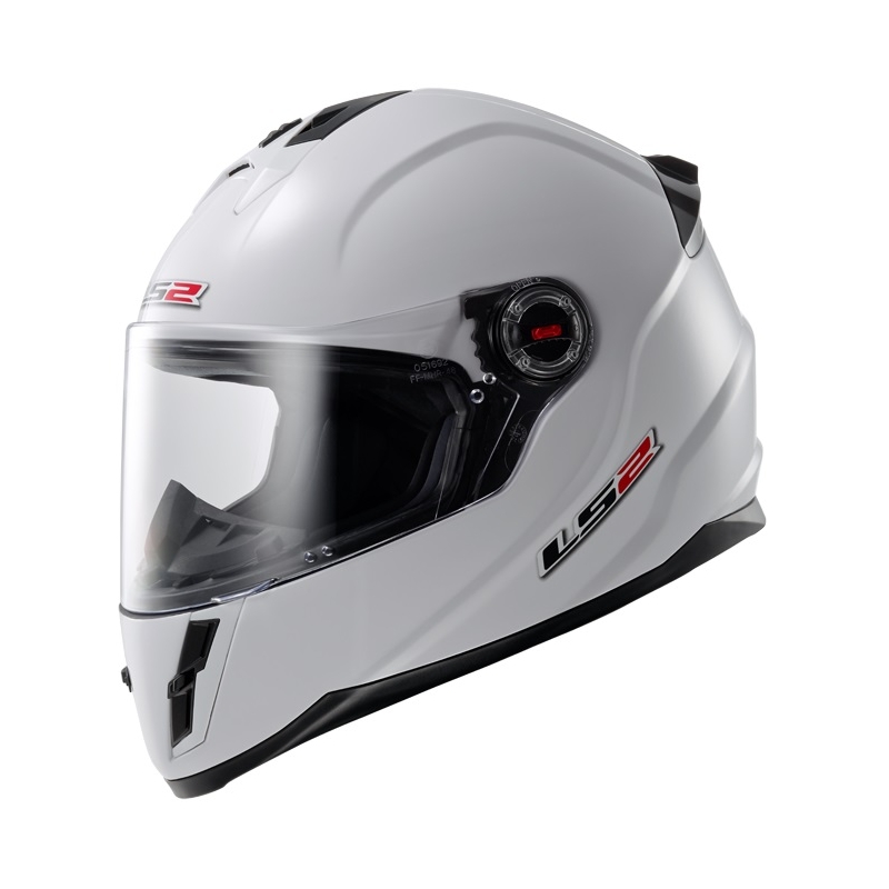 Dětská přilba na motorku LS2 FF392 Mono Junior bílá výprodej