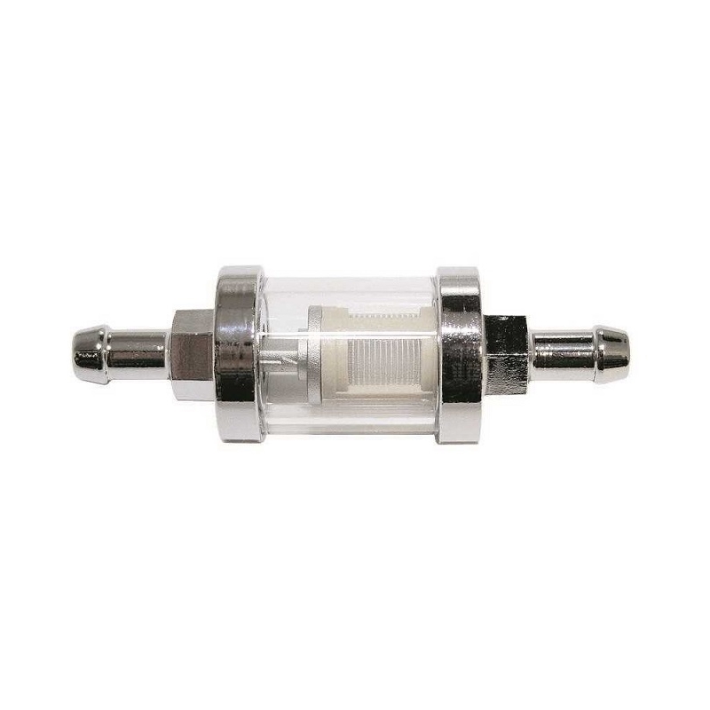 Kütusefilter kroom 8 mm