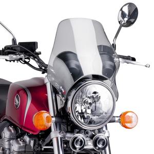 Plexi štít PUIG NAKED kouřová univerzální