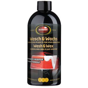 Šampoon koos vahaga Autosol Wash and Wax 500 ml