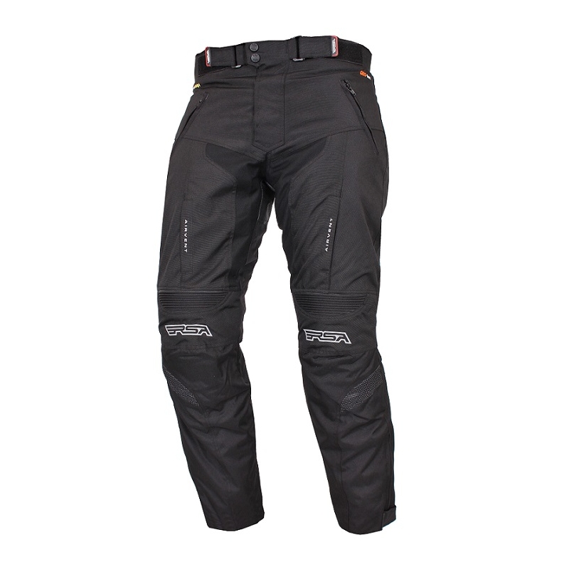 Zkrácené kalhoty na motorku RSA Racer černé