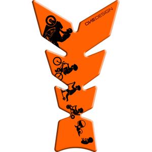 Kütusepaagi kate Prindi - Moon fluo oranž