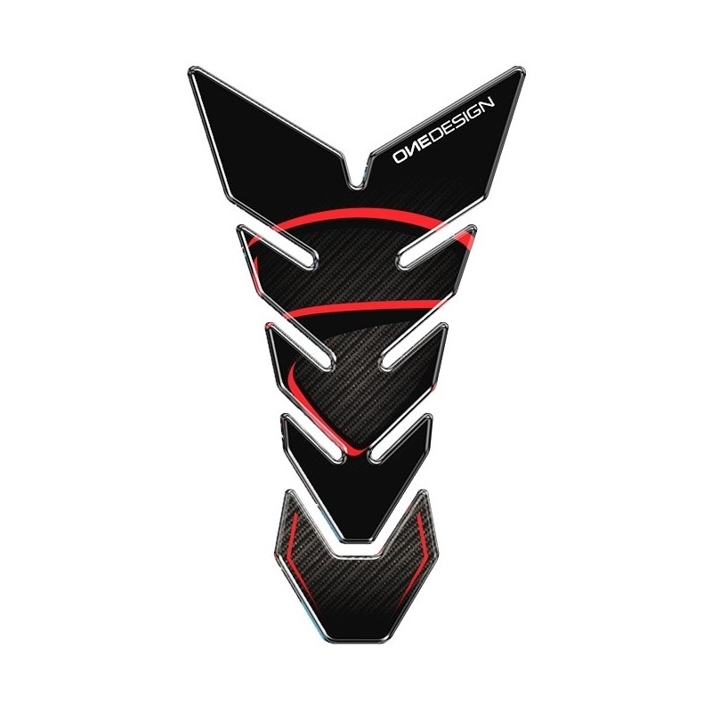 Kütusepaagi kate Prindi - Black Edition must-punane versioon