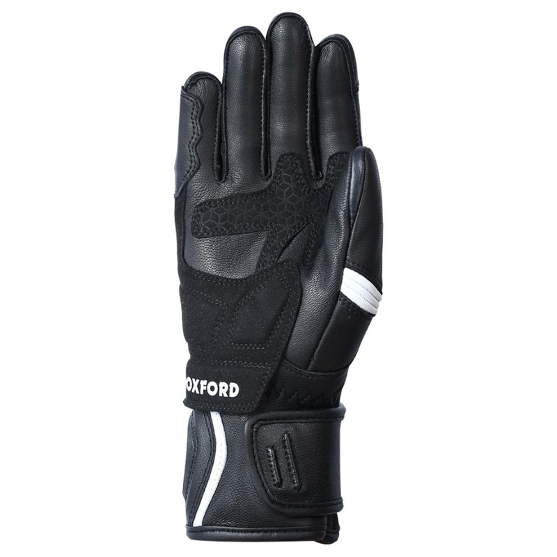 Naiste Oxford RP-5 2.0 mootorratta kindad must-valged