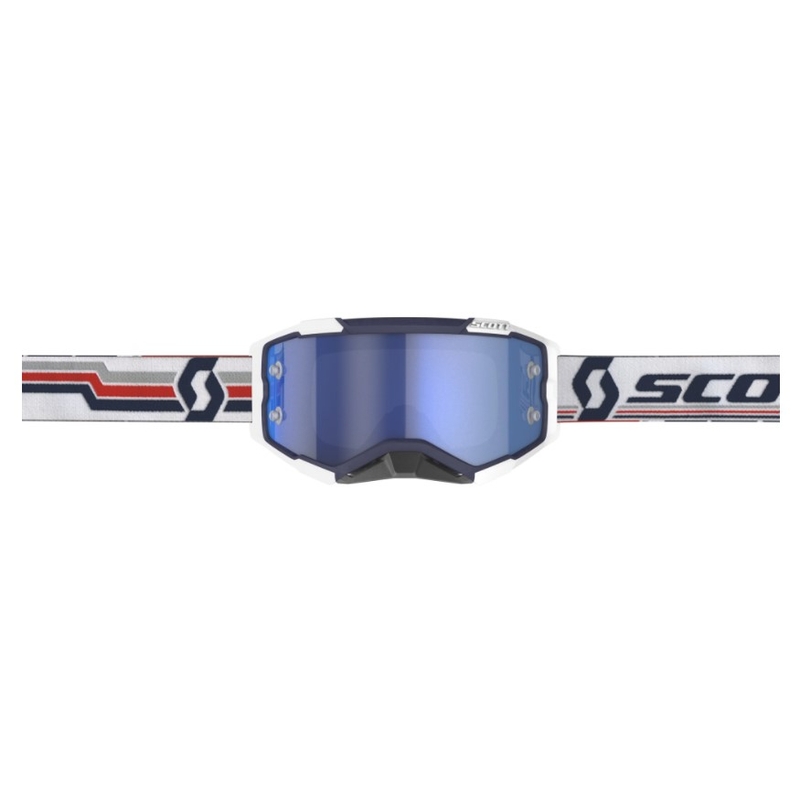 Motokrosové brýle SCOTT Fury modro-bílé
