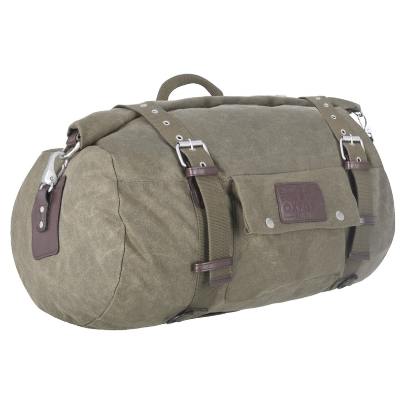 Oxford Roll Bag Heritage 30l khaki roheline