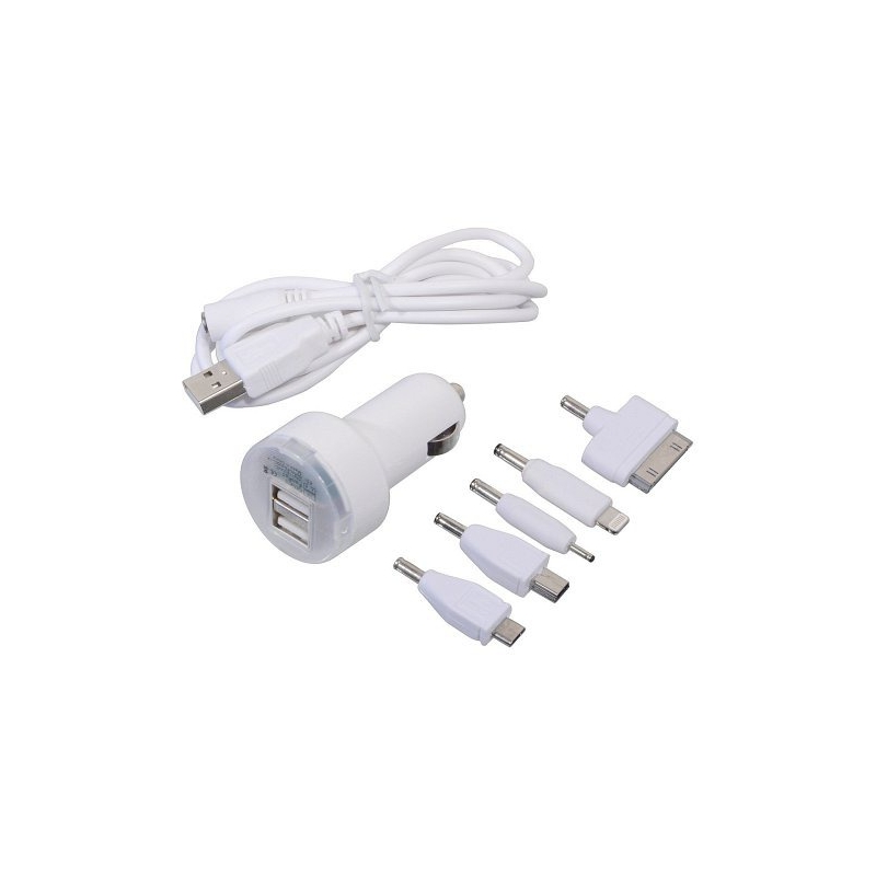 Telefonilaadija 12V 2,1A (iPhone 4/5/6, micro USB, Nokia)