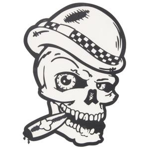 Sticker Skull Cigar