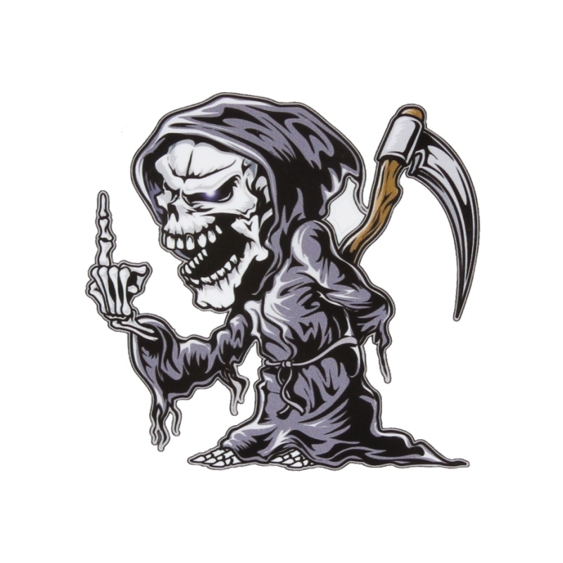 Kleebis Skull vasakule