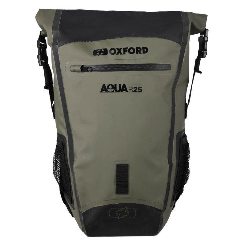Veekindel Oxford Aqua B25 must-khaki roheline 25 L seljakott