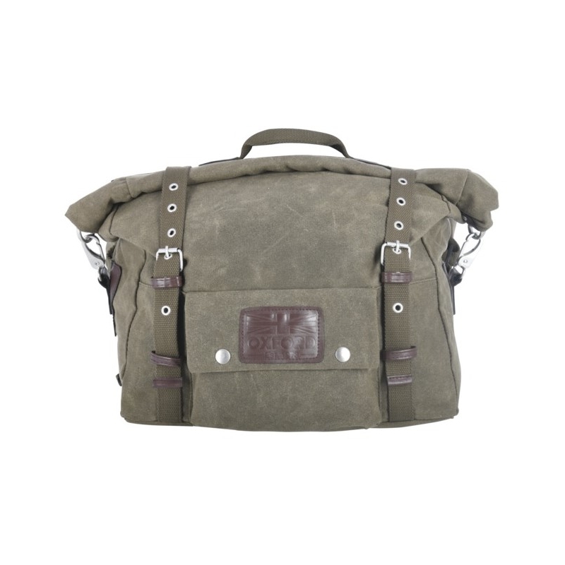 Oxford Heritage khaki roheline 40l mootorratta külgkorvid