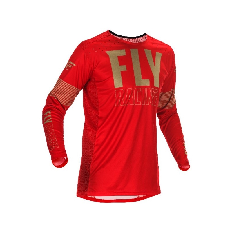 Motokrosový dres FLY Racing Lite 2021 červeno-zelený