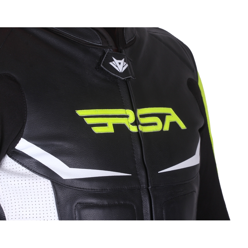 Pánská bunda RSA Blade černo-bílo-fluo žlutá výprodej