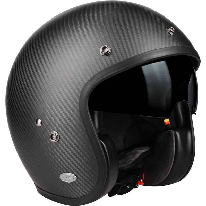 Přilba na motorku otevřená Lazer Mambo Evo Pure Carbon - II. jakost