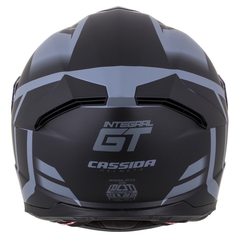 Integrální přilba Cassida Integral GT 2.0 Ikon černo-šedá výprodej