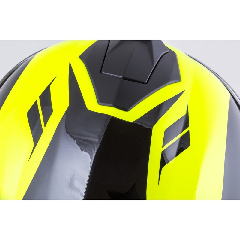 Integrální přilba Cassida Integral GT 2.0 Ikon černo-fluo žlutá