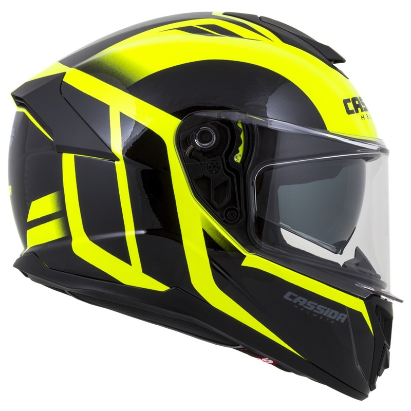 Integrální přilba Cassida Integral GT 2.0 Ikon černo-fluo žlutá