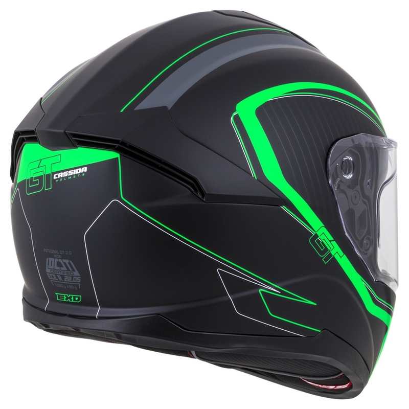 Integrální přilba Cassida Integral GT 2.0 Reptyl černo-šedo-zelená