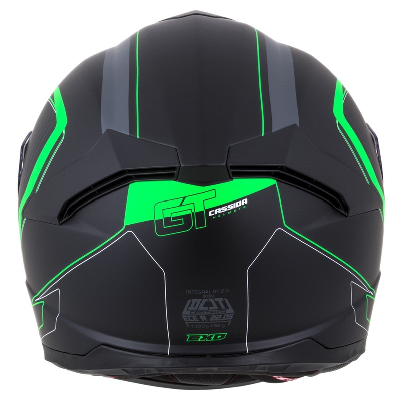 Integrální přilba Cassida Integral GT 2.0 Reptyl černo-šedo-zelená