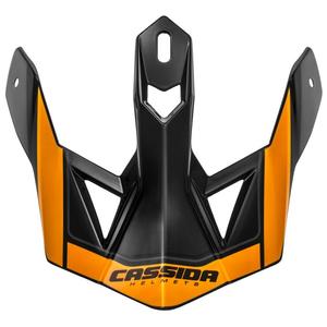Cassida Cross Pro II kiivri visiir oranž-must-hall