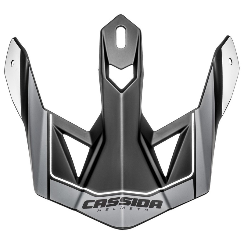 Cassida Cross Pro II kiivri visiir must-hall-valge