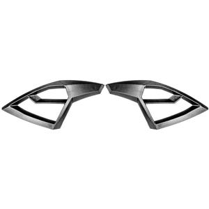 Esikatted Cassida Cross Pro II kiivrile mustad