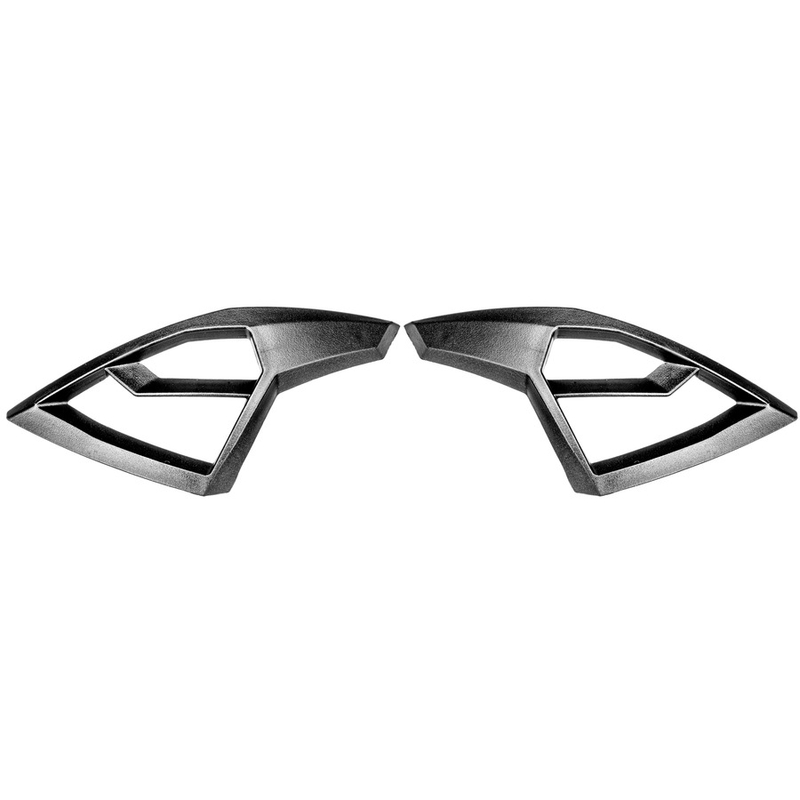 Esikatted Cassida Cross Pro II kiivrile mustad