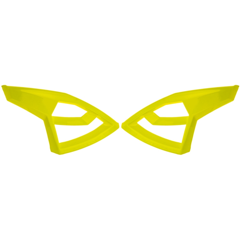 Esikatted Cassida Cross Pro II kiivrile fluo-kollane esiosa