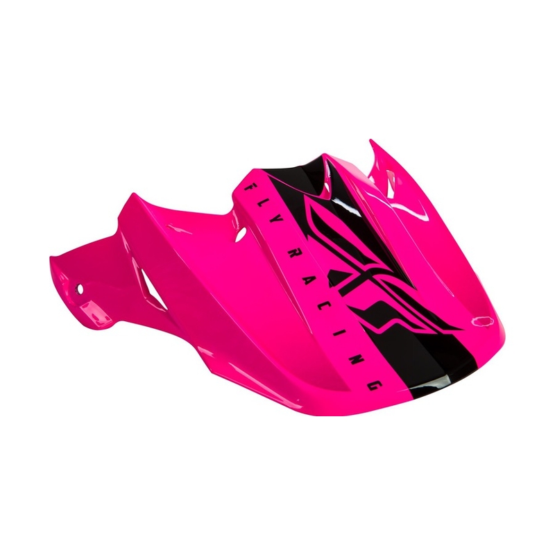 Kšilt pro přilbu FLY Racing F2 černo-růžový