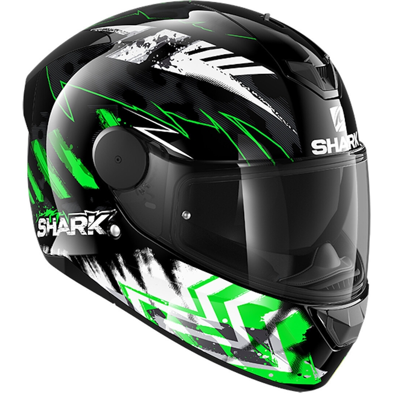 Integrální přilba SHARK D-SKWAL 2 Penxa černo-bílo-fluo zelená výprodej