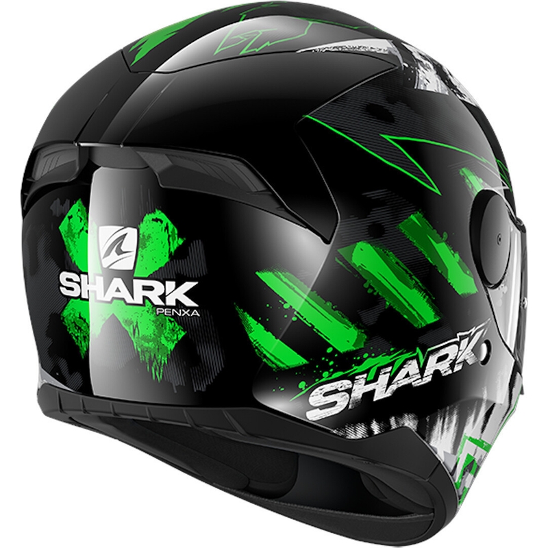 Integrální přilba SHARK D-SKWAL 2 Penxa černo-bílo-fluo zelená výprodej
