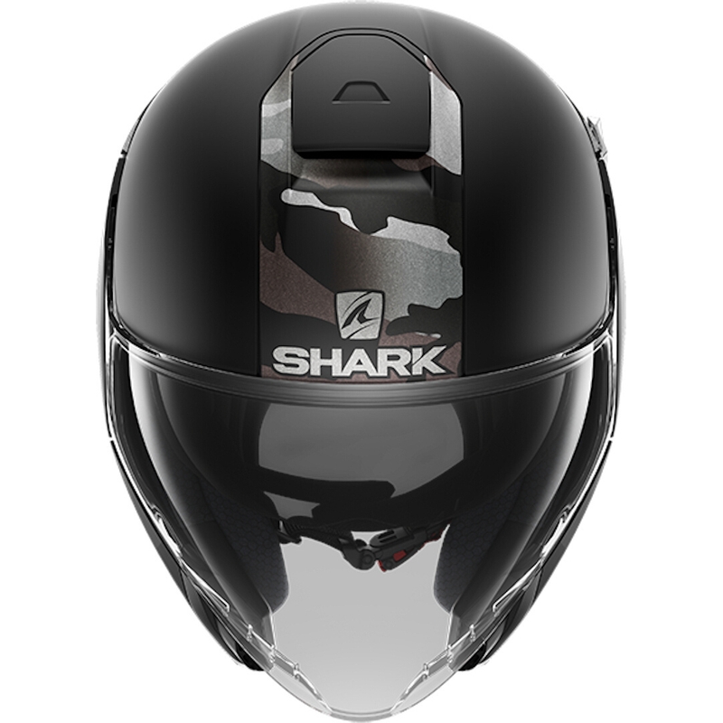 Otevřená přilba SHARK CITYCRUISER Genom černo-šedá výprodej