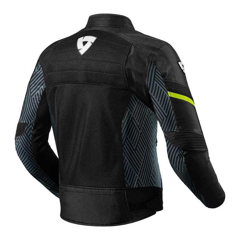 Bunda na motorku Revit Arc Air černo-fluo žlutá výprodej