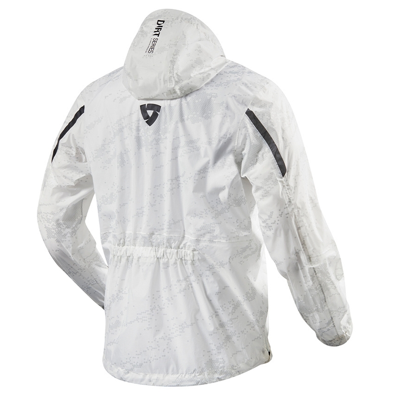 Revit Rain Smock Barrier mootorratta vihma jope valge