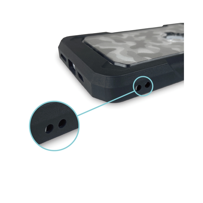 Kryt telefonu s držákem CUBE X-Guard pro Apple iPhone 12/12 Pro camo výprodej