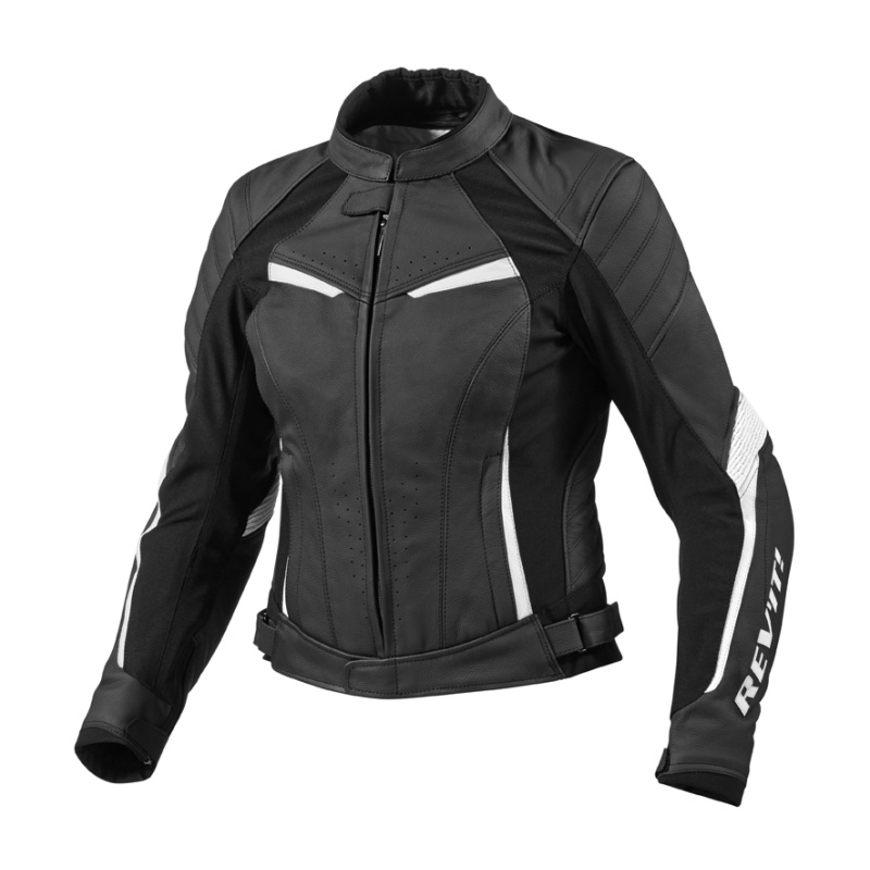 Moto dámská bunda Revit Xena černo-bílá výprodej