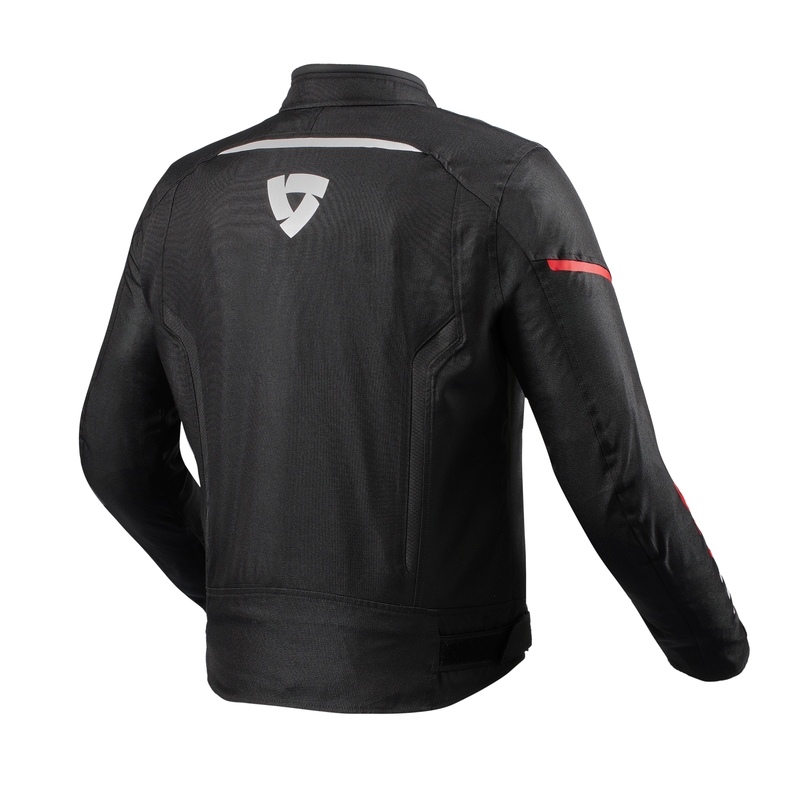 Bunda na motorku Revit Sprint H2O černo-fluo červená výprodej