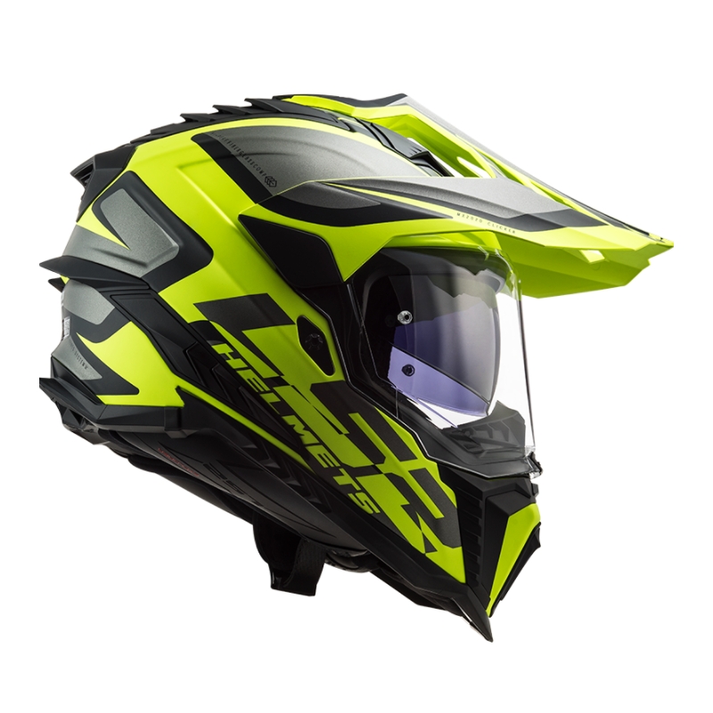 Enduro kiiver LS2 MX701 Explorer Alter must-hall-fluo kollane