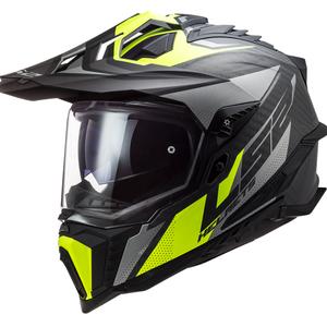 Enduro kiiver LS2 MX701 Explorer C Focus must-hall-fluo kollane