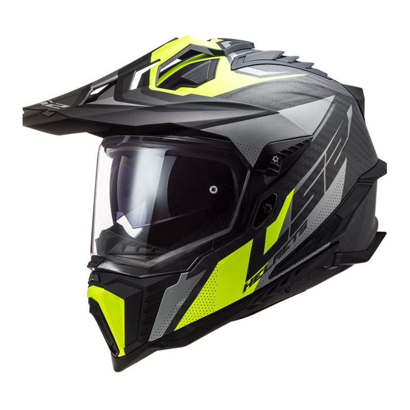 Enduro kiiver LS2 MX701 Explorer C Focus must-hall-fluo kollane