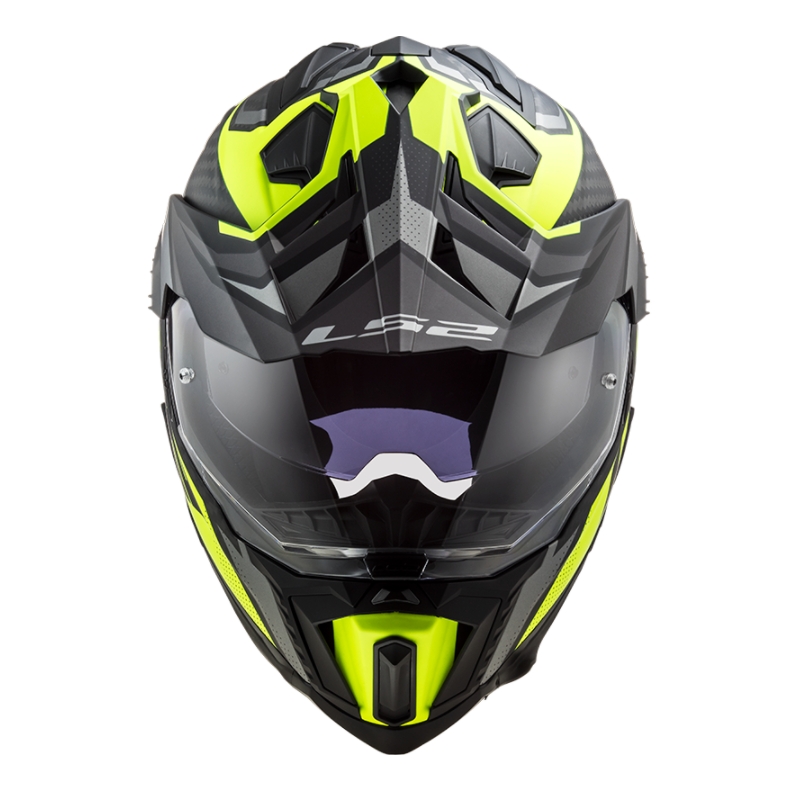 Enduro kiiver LS2 MX701 Explorer C Focus must-hall-fluo kollane