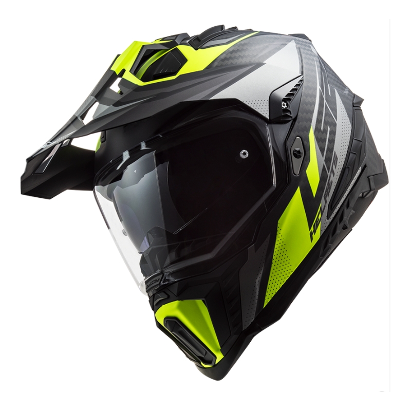 Enduro kiiver LS2 MX701 Explorer C Focus must-hall-fluo kollane