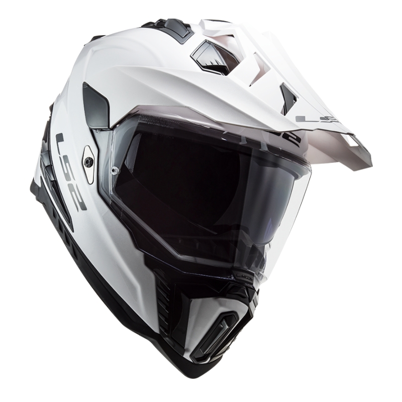 Enduro přilba LS2 MX701 Explorer Solid bílá