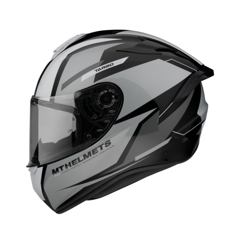 Integrální přilba na motorku MT FF106 Pro Targo Pro Sound černo-bílo-šedá výprodej