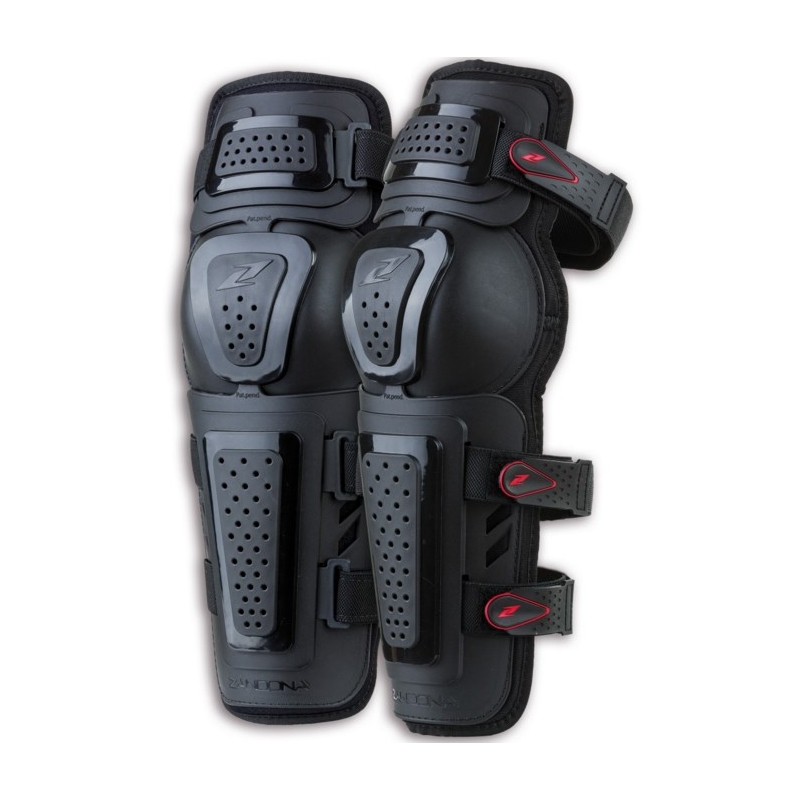 Mootorratta põlvekaitsmed Zandona Kneeguard Evo mustad