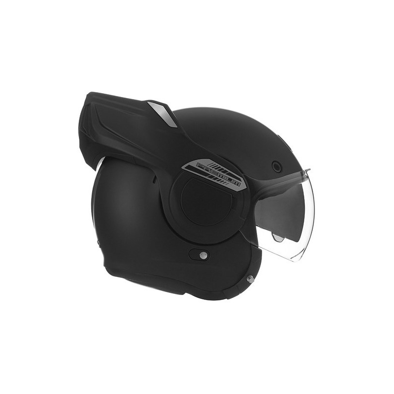 NOX PREMIUM Stratos flip-up mootorratta kiiver matt must