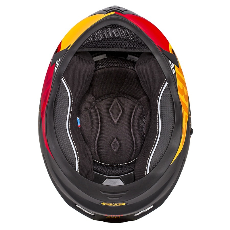 Integral mootorratta kiiver Cassida Integral 3.0 DRFT oranž-fluo punane