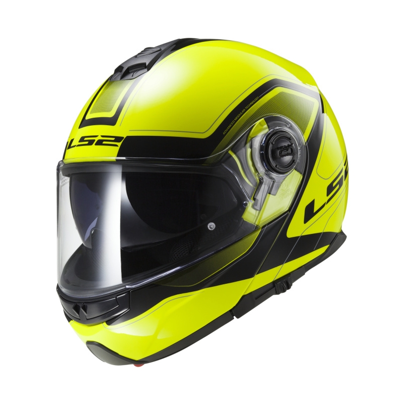 Vyklápěcí přilba na motorku LS2 FF325 Strobe Civik Hi-Vis