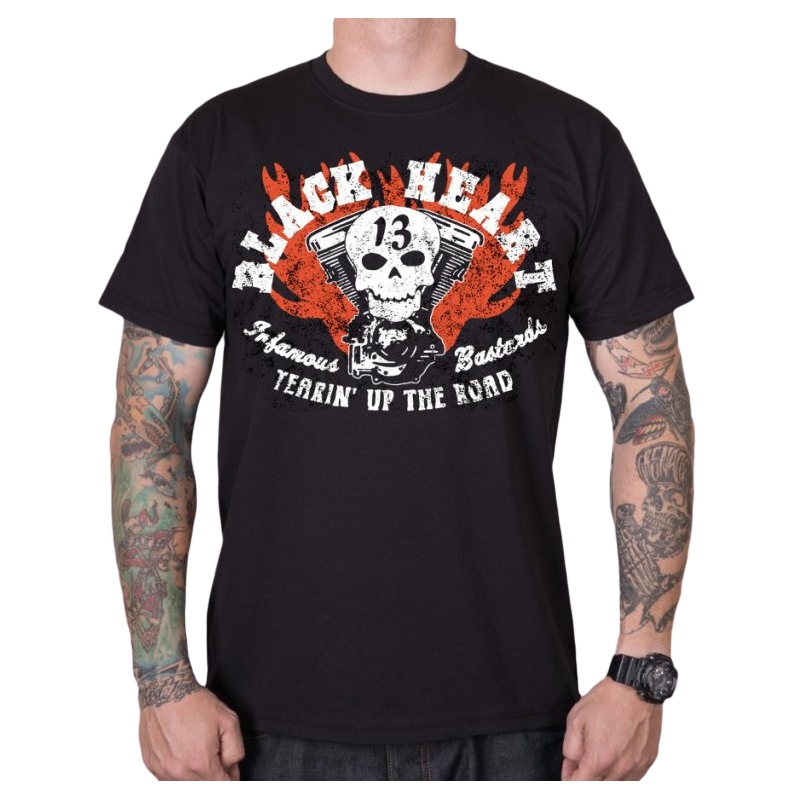 Pánské triko Black Heart Flathead