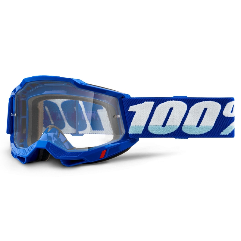 Motokrosové brýle 100% ACCURI 2 OTG modré (čiré plexi)